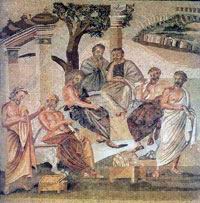 Академия платона (древнеримская мозаика)
